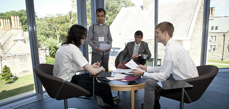 CFN Students Around Table
