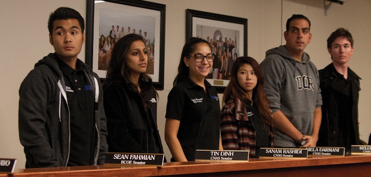 UC Riverside Student Government Association - Vincent Ta/HIGHLANDER