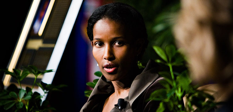 Portrait of Ayaan Hirsi Ali
