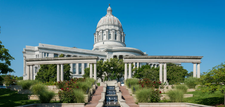 Missouri Capitol Building Jefferson City feat
