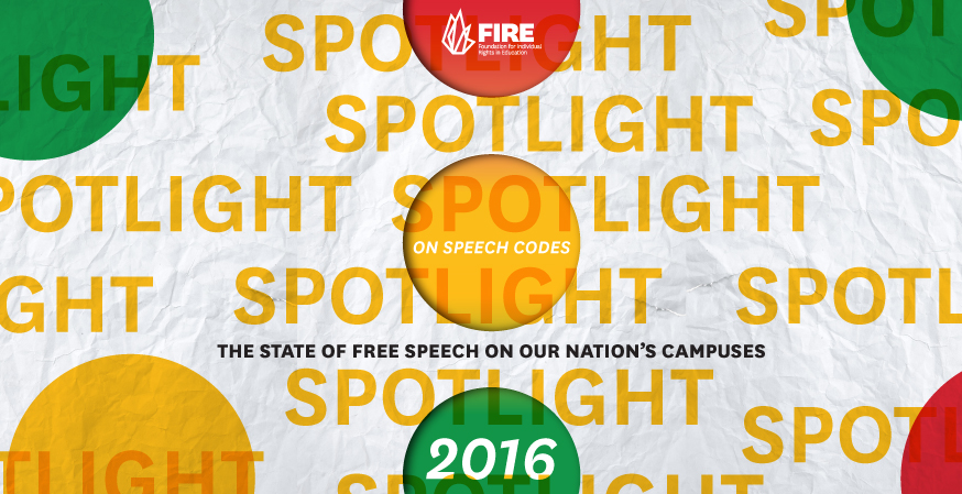 ‘Spotlight on Speech Codes 2016: The State of Free Speech on Our Nation’s Campuses’ (VIDEO)