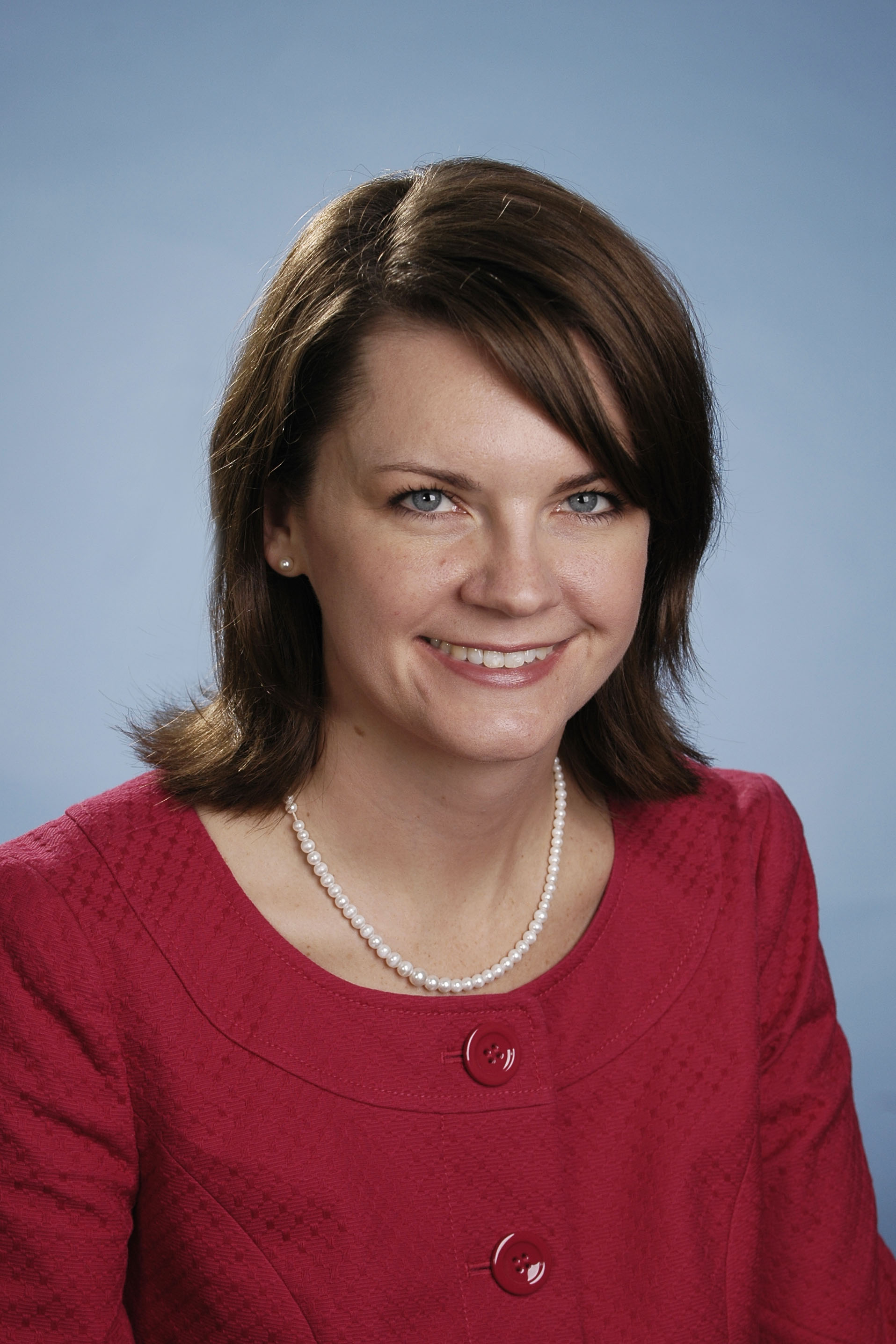 Head shot of Melinda Sutton in the Office of the Dean of Students.