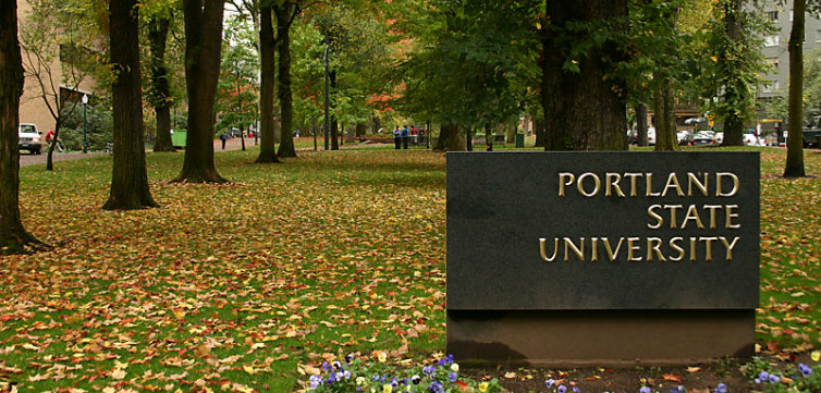 Portland State CC BY-SA 3.0 Kkmd at the English language Wikipedia feat