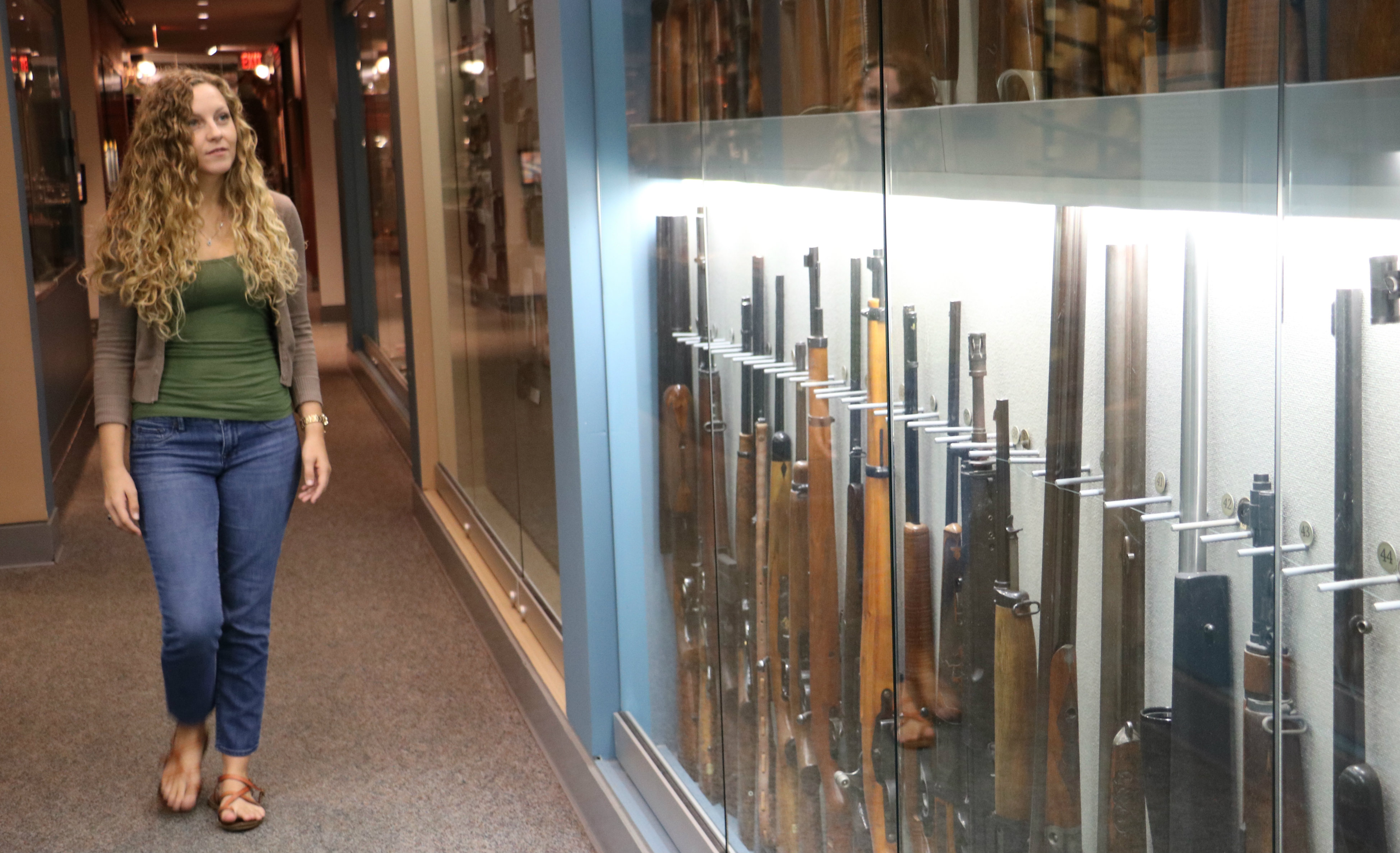 nicole sanders hallway nra museum embed