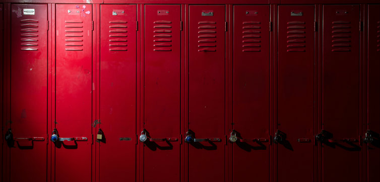 lockers high middle school feat