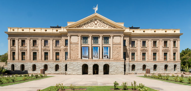 Arizona State Capitol in Phoenix feat