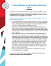 Press Release and Media Advisory Tips
