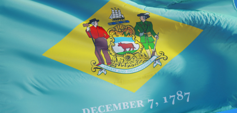 Delaware state flag feature