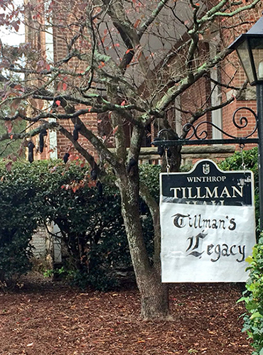 Winthrop threatened a student with suspension and expulsion over her involvement in an anti-lynching art display.