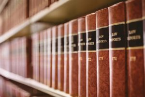 Law books library