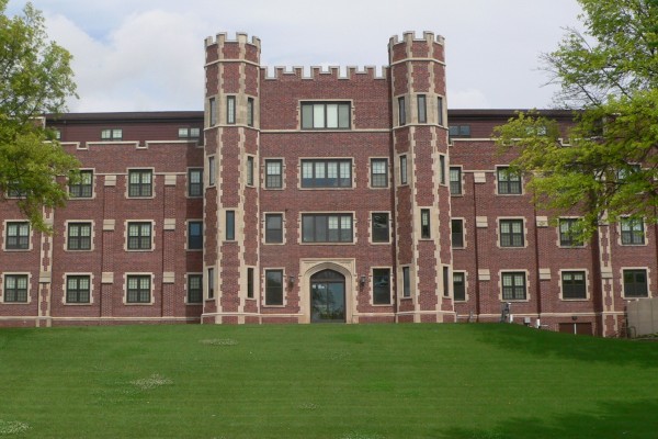 Doane University investigated and suspended a faculty librarian for curating a historical display highlighting the university’s own photos of its racist past. (Ammodramus via Wikimedia Commons)