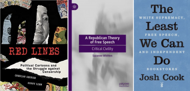 "Red Lines," "A Republican Theory of Free Speech," and "The Least We Can Do" covers